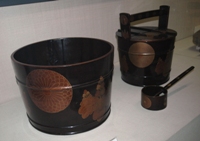 小城鍋島家伝来蒔絵什器の展示状況
